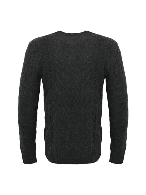 Maglione a trecce misto cashmere Grey POLO RALPH LAUREN | 710876762013